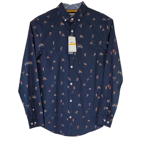 NWT Original penguin football team blue shirt - Picture 1 of 14